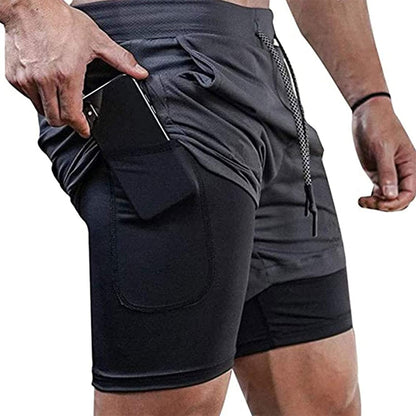 Running Shorts Men Fitness Gym Training Sports