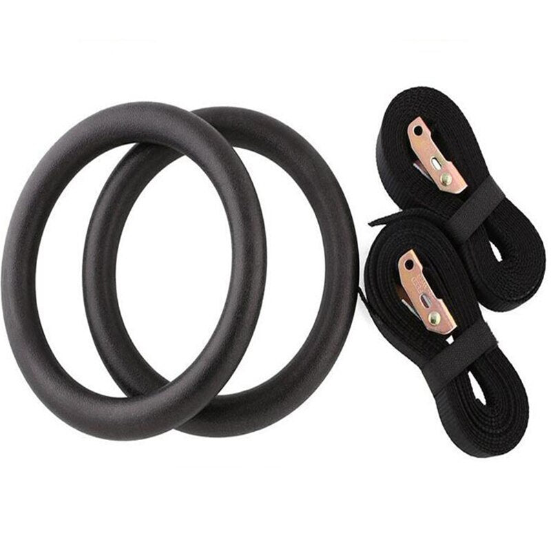 High Quality ABS Gymnastic Rings Adjustable Pull Up