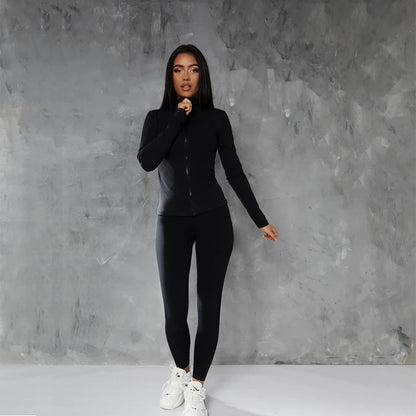 Yoga Suit Women&#39;s Sportswear Long-Sleeved