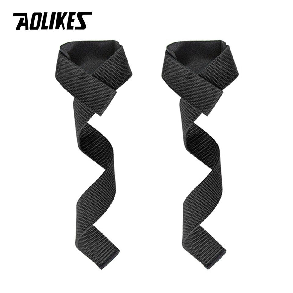 1 Pair Weight lifting Wrist Straps Fitness Bodybuilding