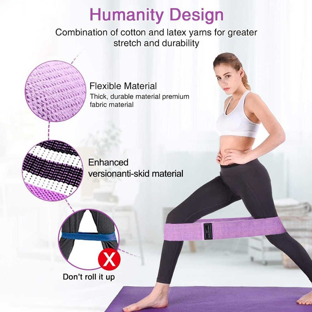 Resistance Bands Fitness Booty Bands Hip Circle