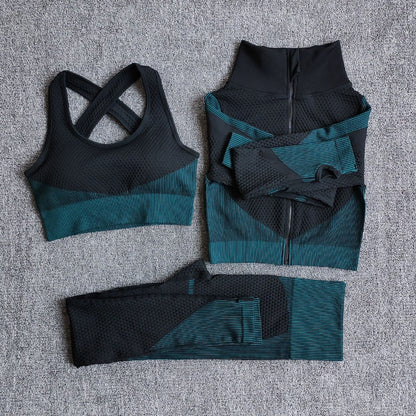 Women Yoga Gym Sports Suits Fitness Yoga Set