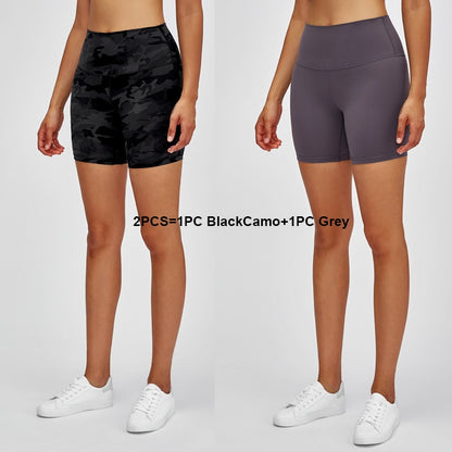 PHYSICAL High Waisted Workout Shorts Stretchy