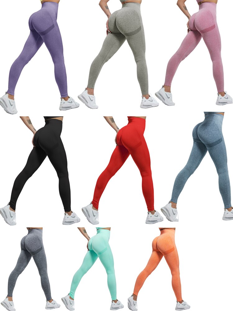 Women Seamless Fitness Leggings High Waist