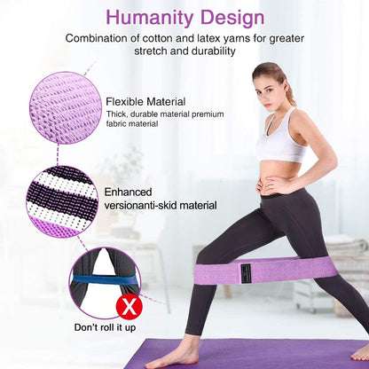 Fitness Rubber Band Elastic Yoga Resistance