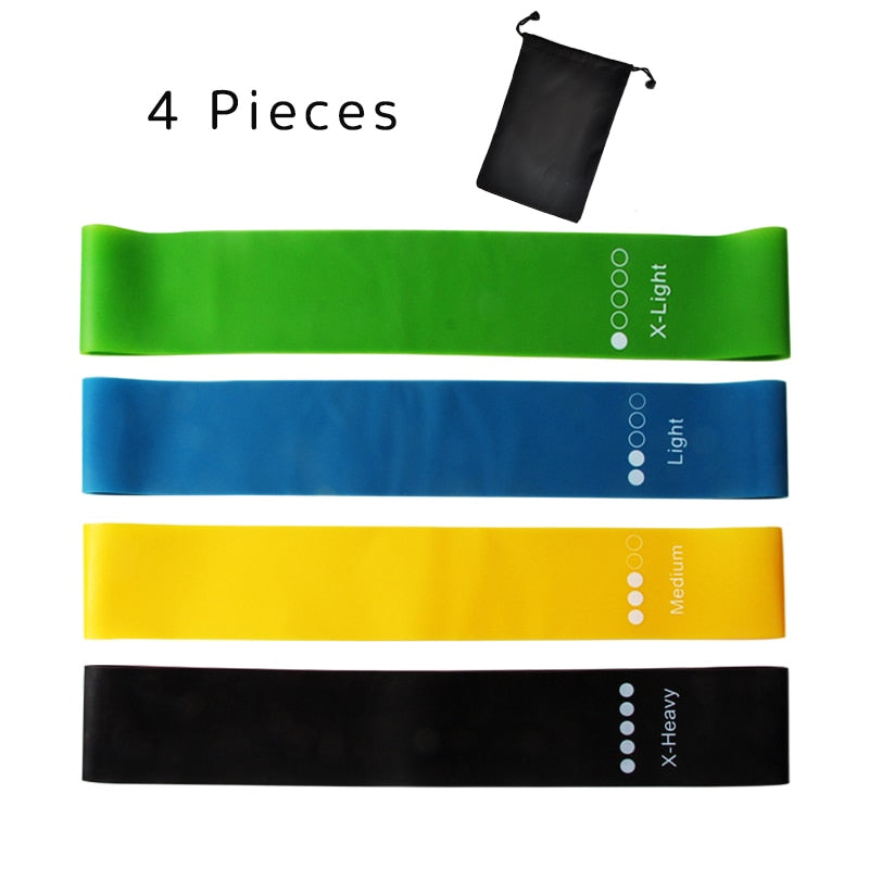 Yoga Resistance Rubber Bands For Fitness 5 Level