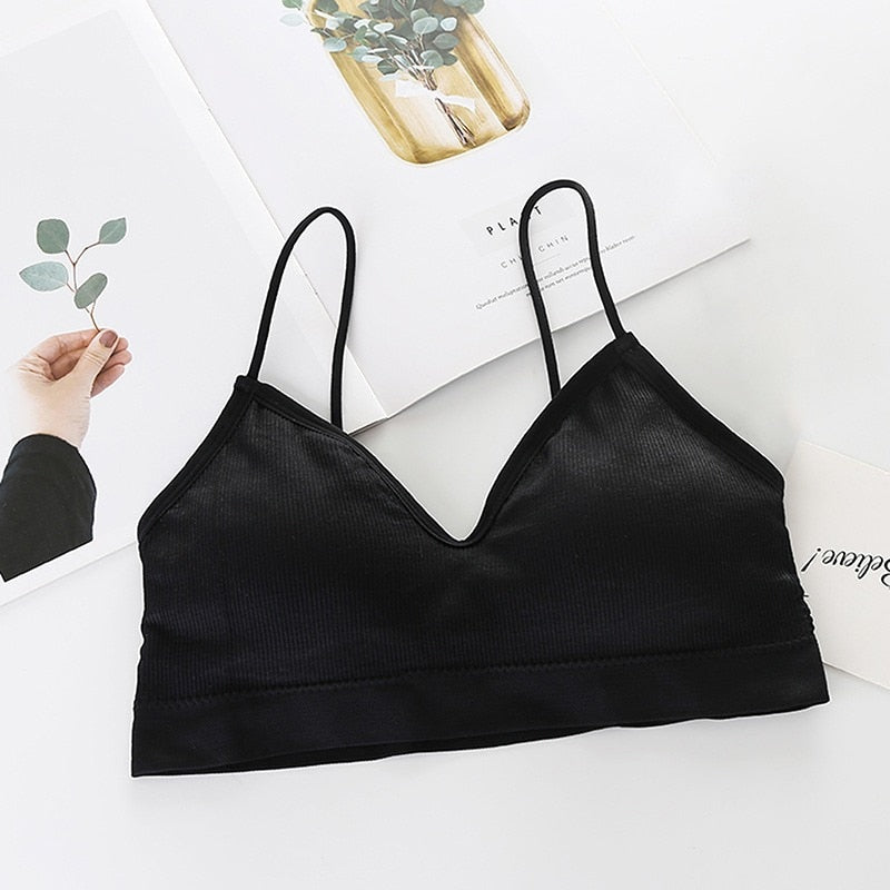 Sexy Solid Women Sports Bra Tops High Impact