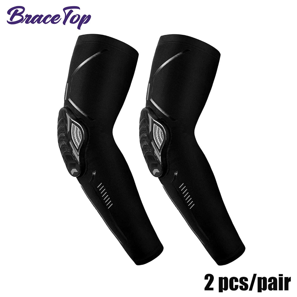 1 Pair Sports Anti-collision Elbow Pads Compression