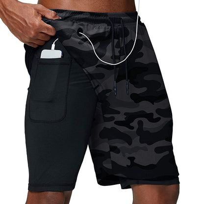 Running Shorts Men Fitness Gym Training Sports