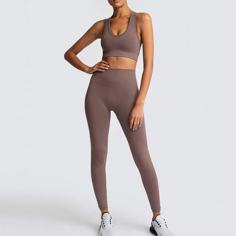 Two Piece Set Women Sportswear Workout Clothes