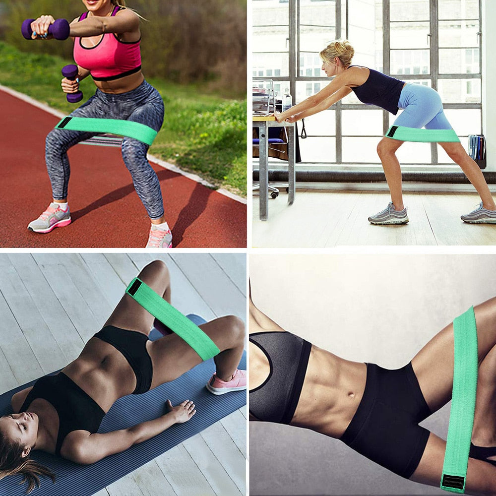 Fitness Rubber Band Elastic Yoga Resistance