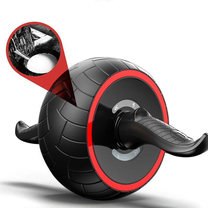 Mute Automatic Rebound Abs Roller Wheel