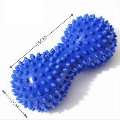 Foot Massage Roller Peanut Double Lacrosse Spiky Ball