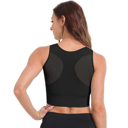 Women Yoga Shirts Breathable Mesh