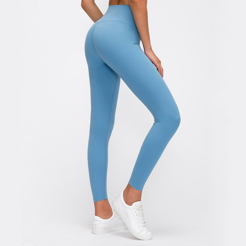 Yoga Leggings No Front Seam Buttery Soft Workout Leggings