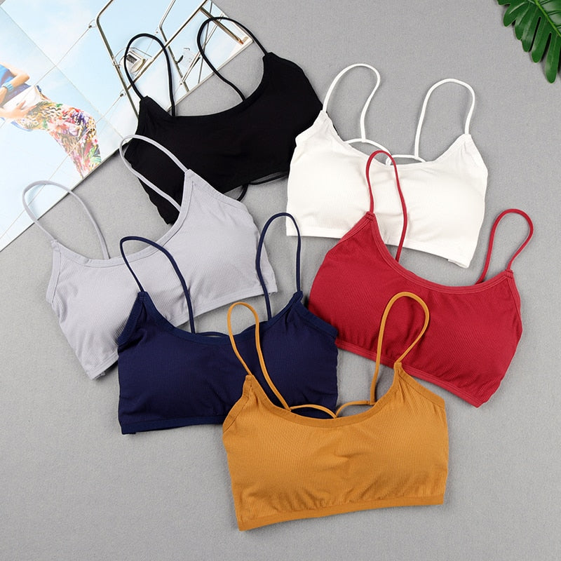 Beauty Cross Back Sport Bra For Women Yoga Sport