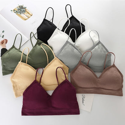 Sexy Solid Women Sports Bra Tops High Impact