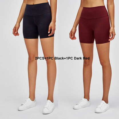 PHYSICAL High Waisted Workout Shorts Stretchy