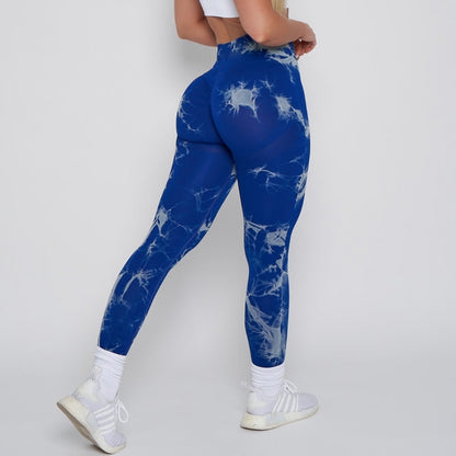 New Lightning Marble Scrunch Butt Leggings