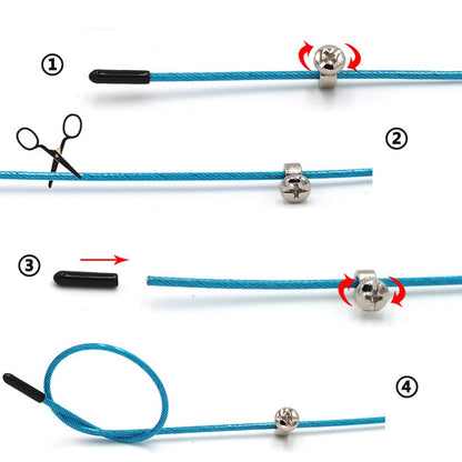 Speed Jump Rope Wire Universal Bearing