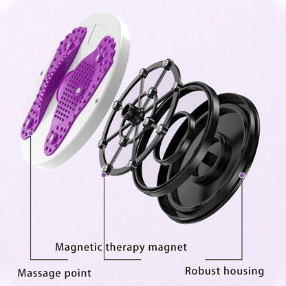 Waist Twisting Disc Foot Magnetic Therapy Massager