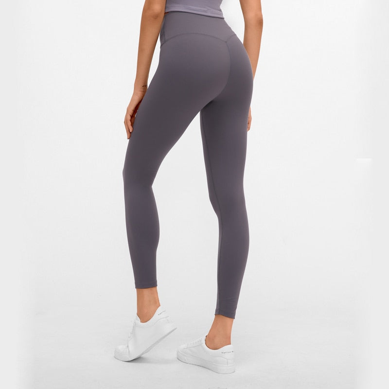 Yoga Leggings No Front Seam Buttery Soft Workout Leggings