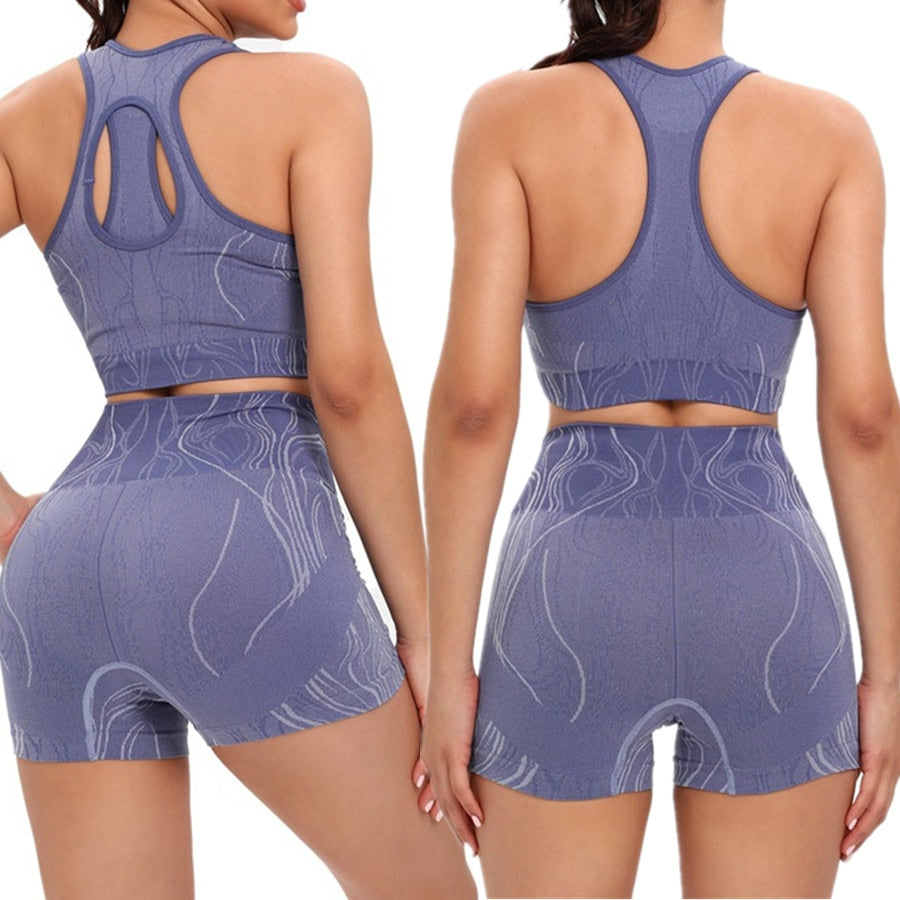 Water Ripples Mercury Yoga Women Gym Fitness Clothing