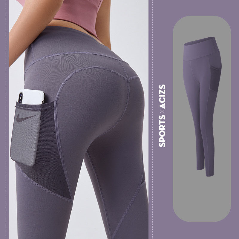 Yoga Pants Women With Pocket Leggings Sport Girl Gym Leggings