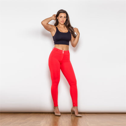 Shascullfites melody red shaping leggings workout  booty lifting leggings yoga pants