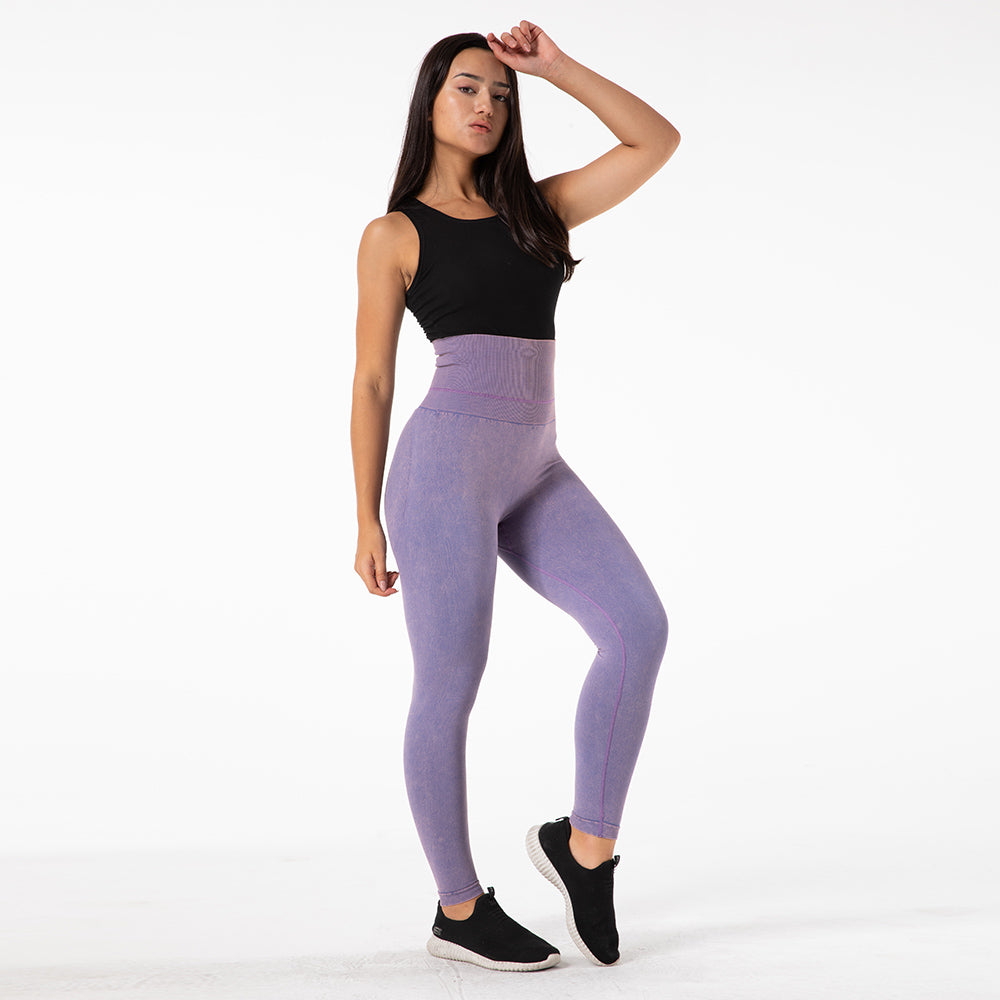 Women New Color High Elastic Sports Fitness Seamless Workout Tight Yoga Pants