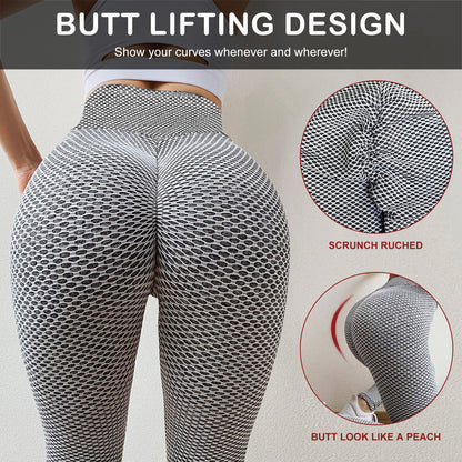 Leggings Women Butt Lifting Workout Tights Plus Size Sports Pants