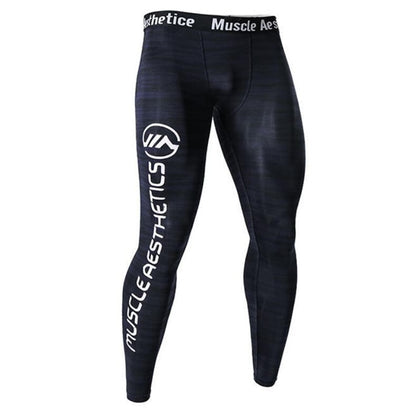 Men Leggings Compression Running Tights Sport