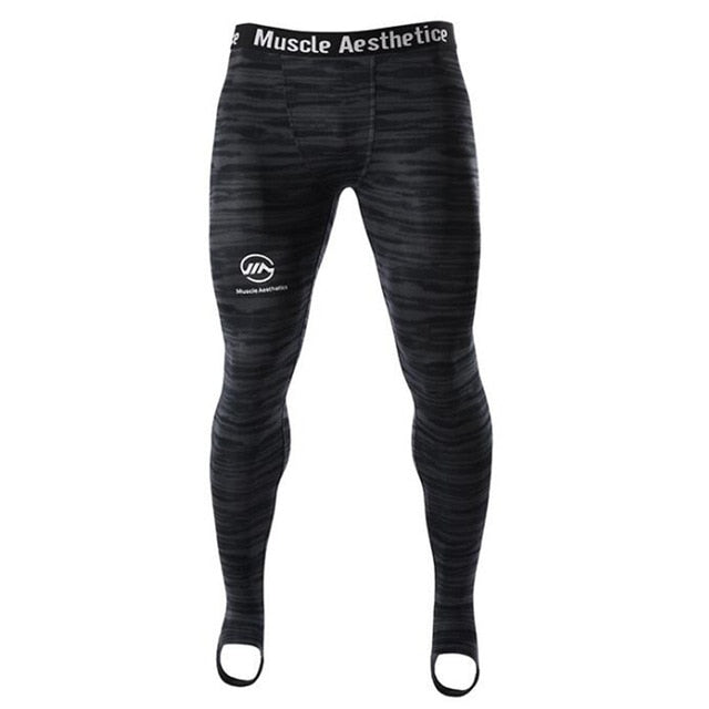 Men Leggings Compression Running Tights Sport