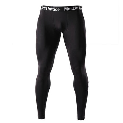 Men Leggings Compression Running Tights Sport