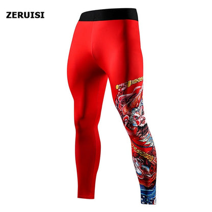 Compression Pants Running Pants Men Training Fitness Sports Sportswear Leggings Gym Jogging Pants Male Yoga Bottoms