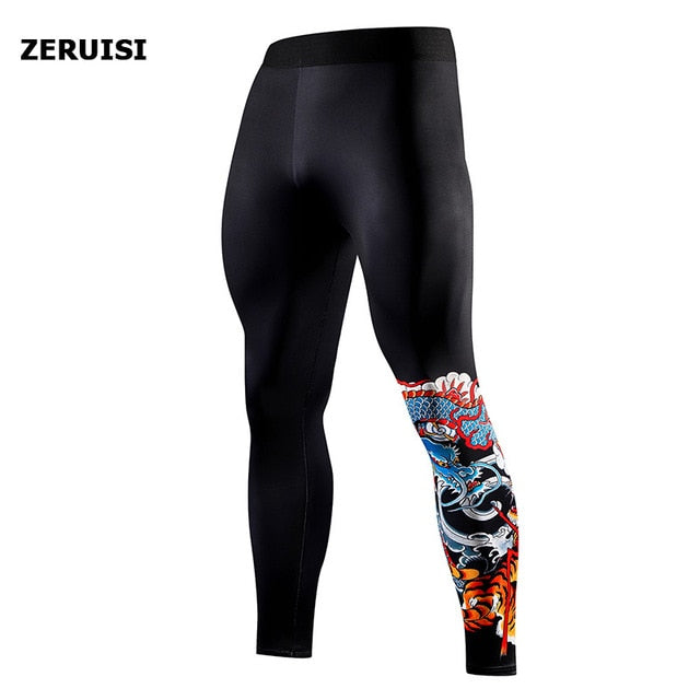 Compression Pants Running Pants Men Training Fitness Sports Sportswear Leggings Gym Jogging Pants Male Yoga Bottoms