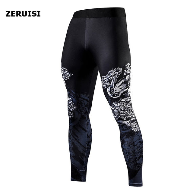 Compression Pants Running Pants Men Training Fitness Sports Sportswear Leggings Gym Jogging Pants Male Yoga Bottoms