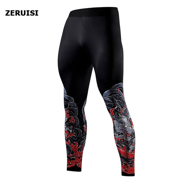 Compression Pants Running Pants Men Training Fitness Sports Sportswear Leggings Gym Jogging Pants Male Yoga Bottoms