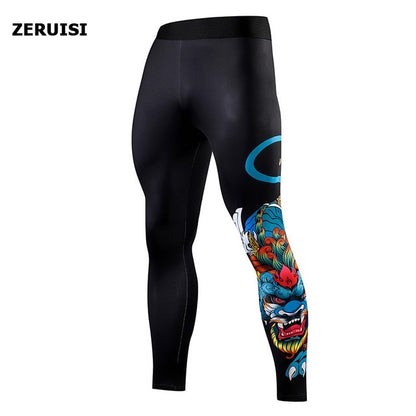 Compression Pants Running Pants Men Training Fitness Sports Sportswear Leggings Gym Jogging Pants Male Yoga Bottoms