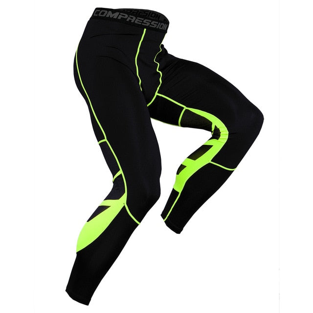 Running Tights Men Sports Leggings Basketball Compression Pants