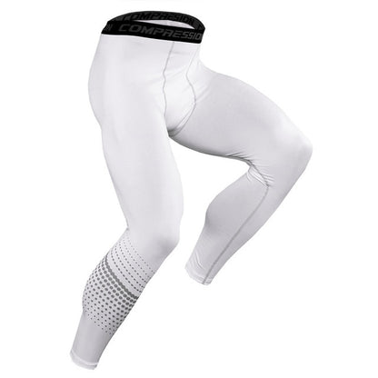 Running Tights Men Sports Leggings Basketball Compression Pants