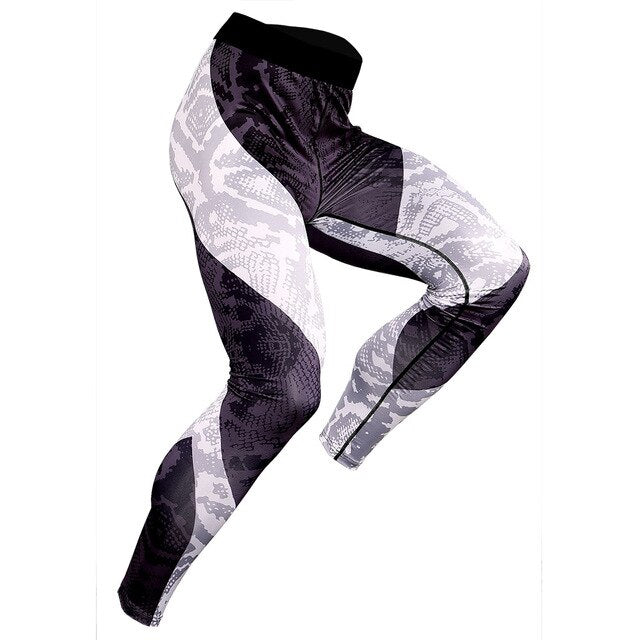 Running Tights Men Sports Leggings Basketball Compression Pants