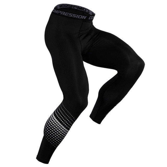 Running Tights Men Sports Leggings Basketball Compression Pants