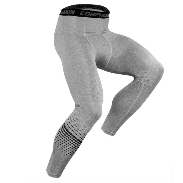 Running Tights Men Sports Leggings Basketball Compression Pants