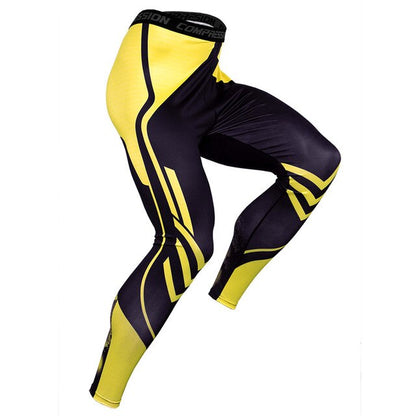 Running Tights Men Sports Leggings Basketball Compression Pants