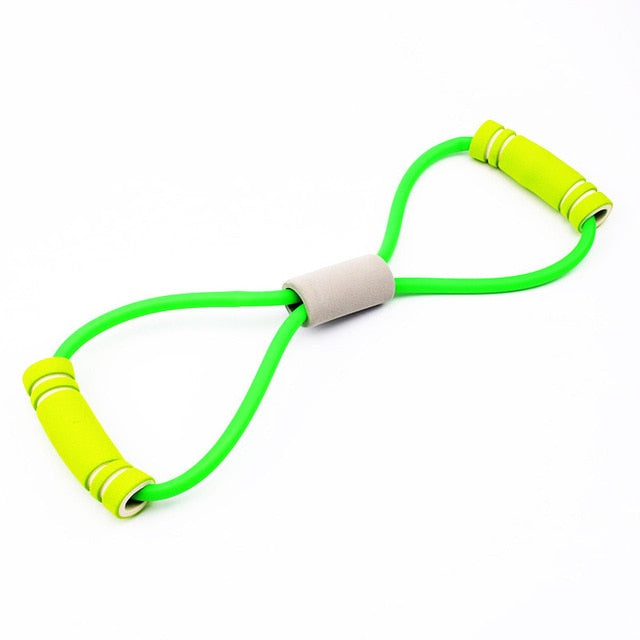 Fitness Resistance 8 Word Chest Expander Rope