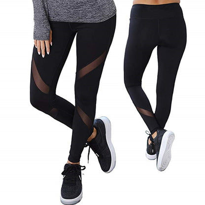 Sexy Yoga Pants Women Mesh Leggings Sport Women