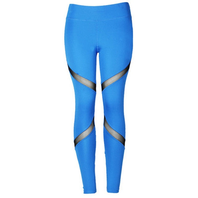 Sexy Yoga Pants Women Mesh Leggings Sport Women