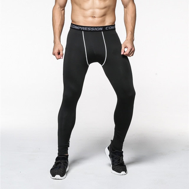 Compression Leggings Running Pants Men