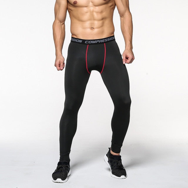 Compression Leggings Running Pants Men